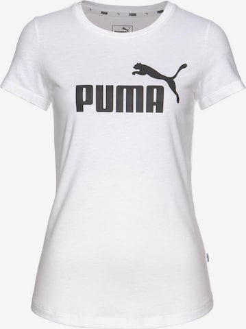 T-shirt fonctionnel PUMA en blanc : devant