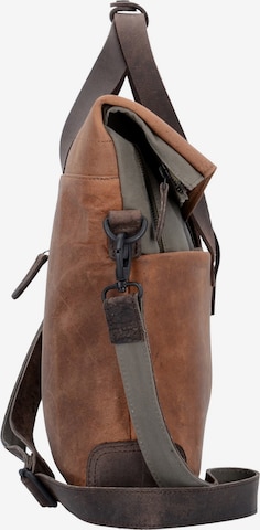 Harold's Document Bag 'Twister' in Brown