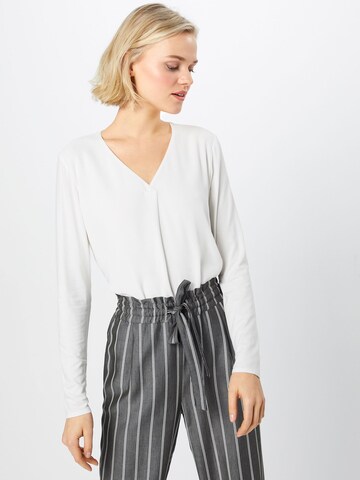 OPUS Blouse 'Fasina' in Wit: voorkant