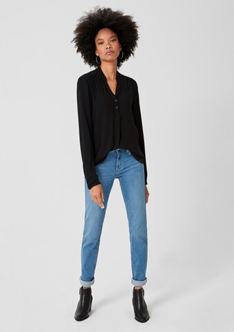 QS Blouse in Zwart