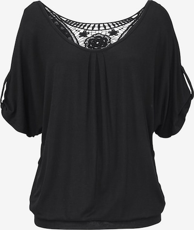 LASCANA Shirt in de kleur Zwart, Productweergave