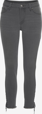 LASCANA Skinny Jeggings in Grau: predná strana