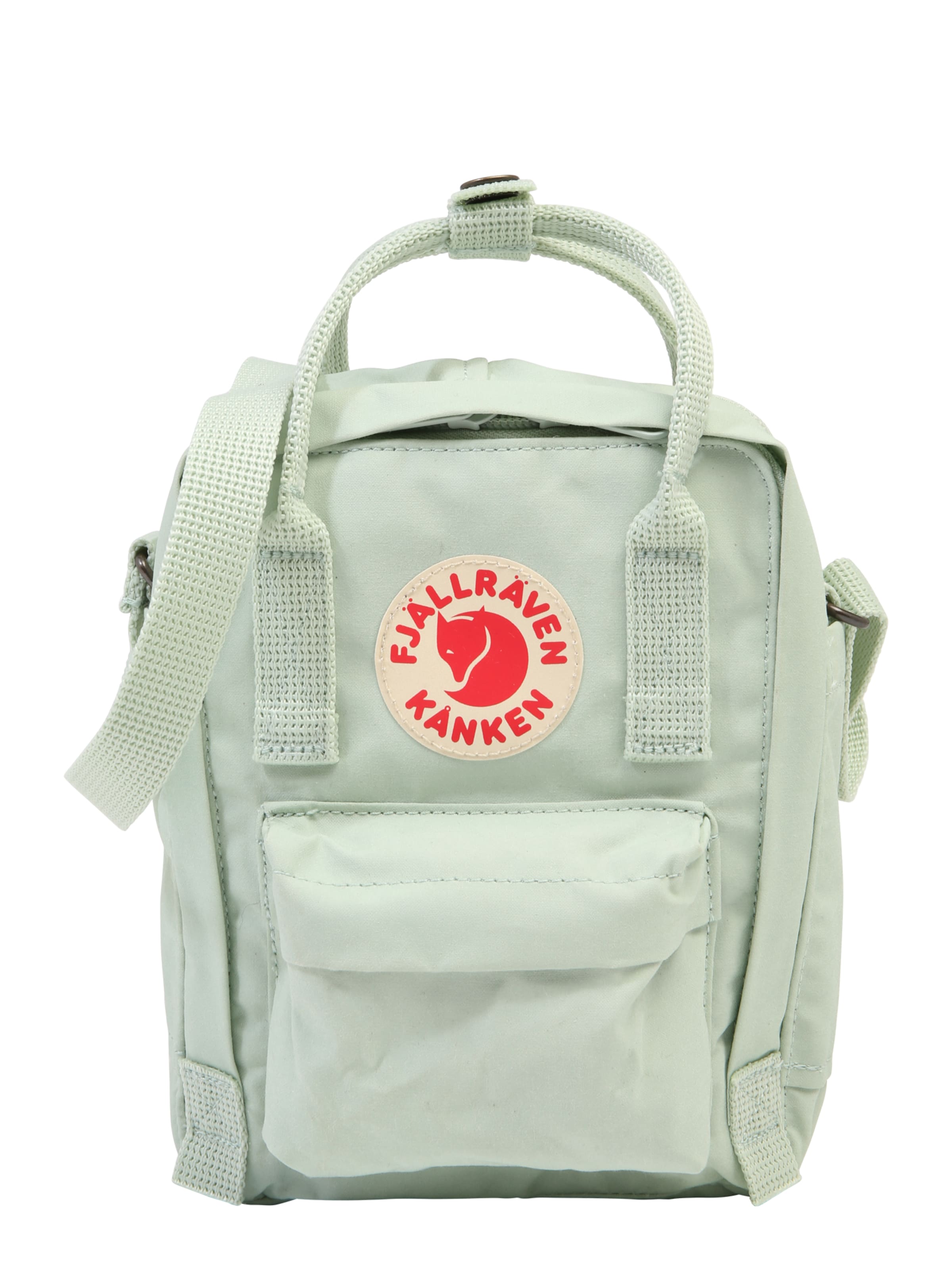 zaļš Fjällräven Pleca soma 'Kånken': no priekšpuses