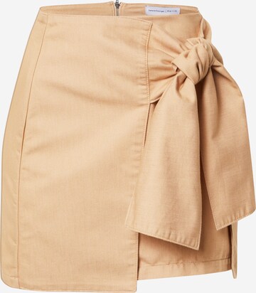 NU-IN Skirt in Beige: front