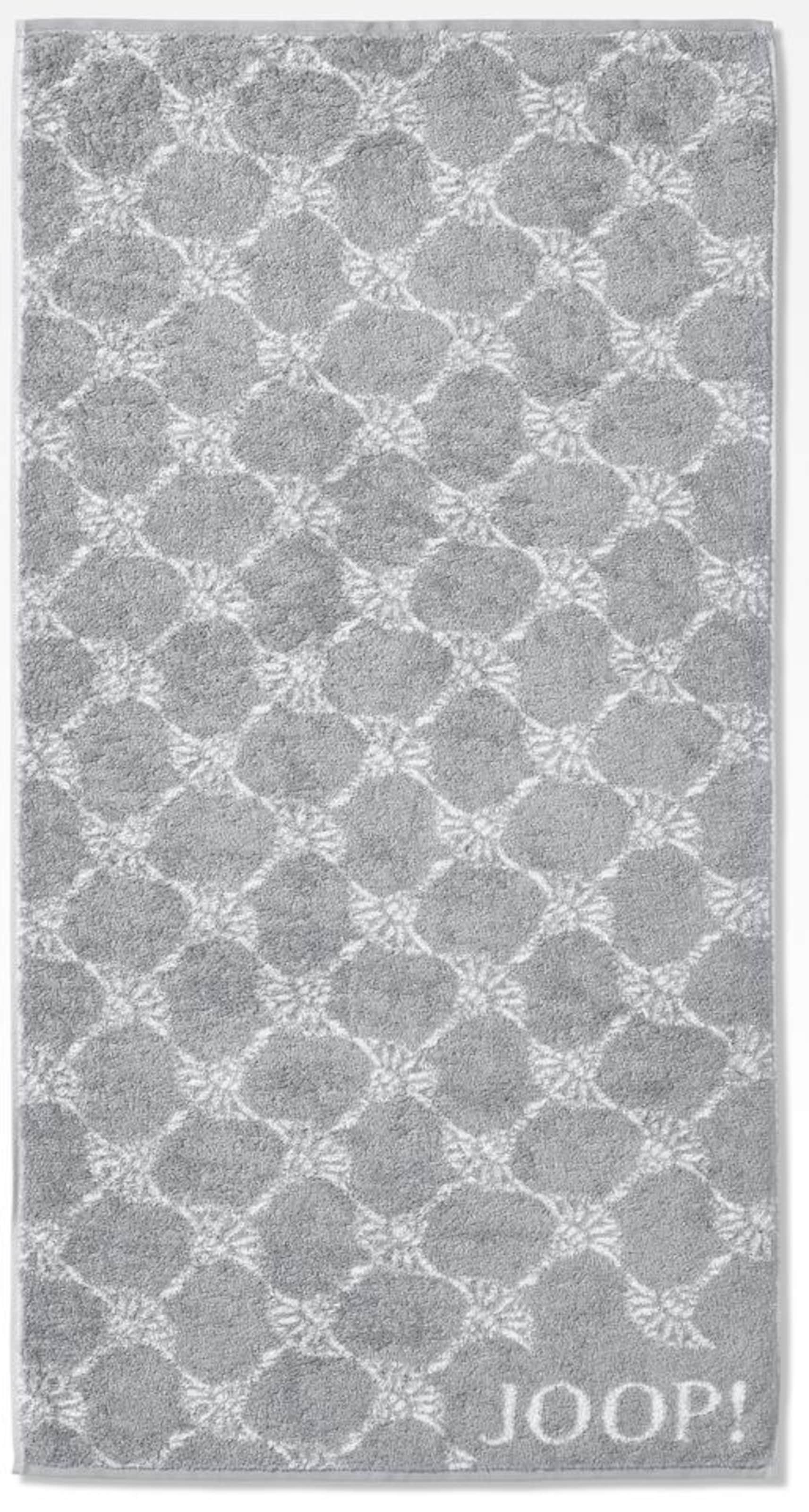 Telo doccia 'Cornflower' di JOOP! in grigio: frontale