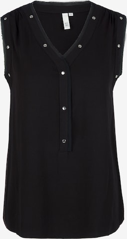 QS Bluse in Schwarz: predná strana