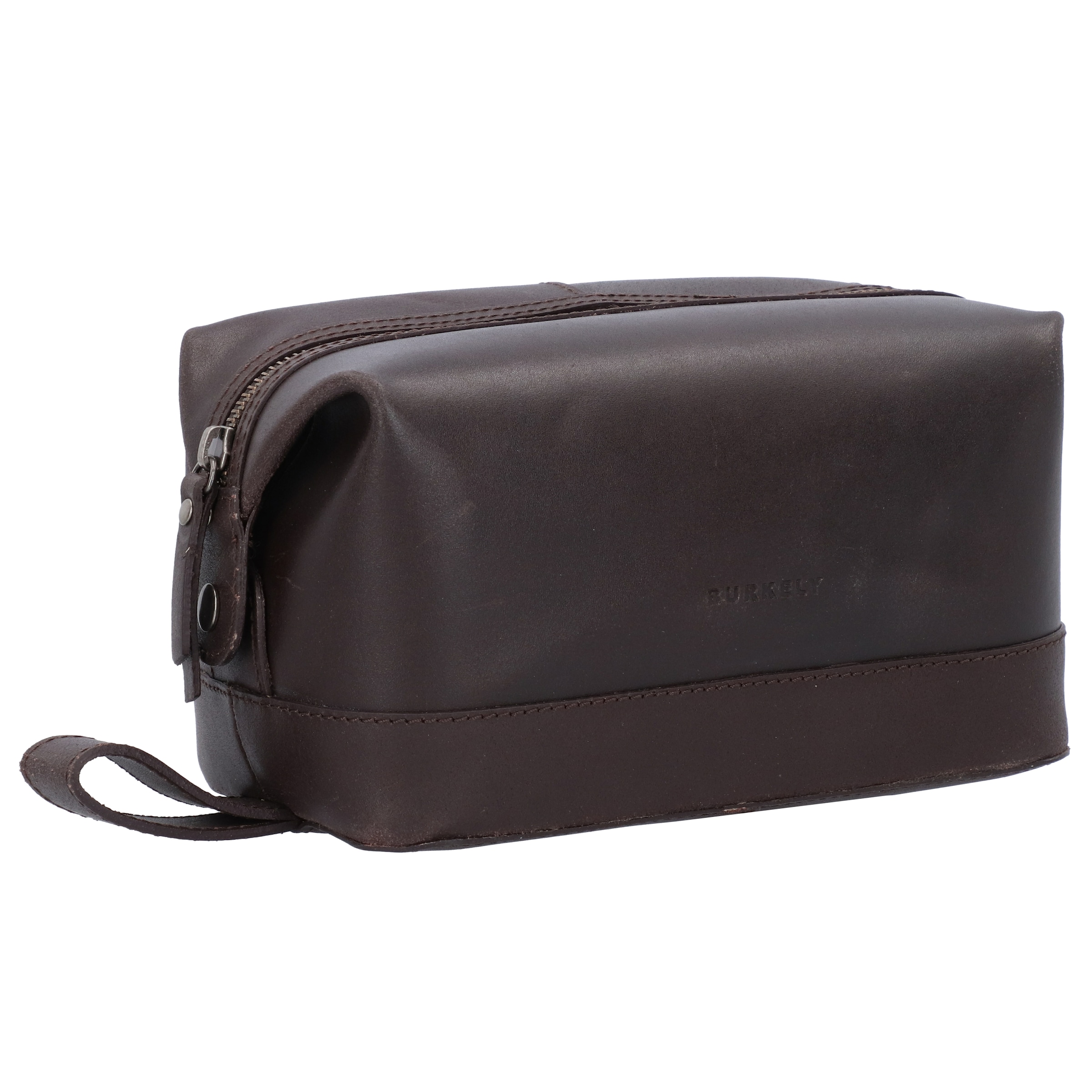 Burkely Toiletry Bag 'Riley' in Brown