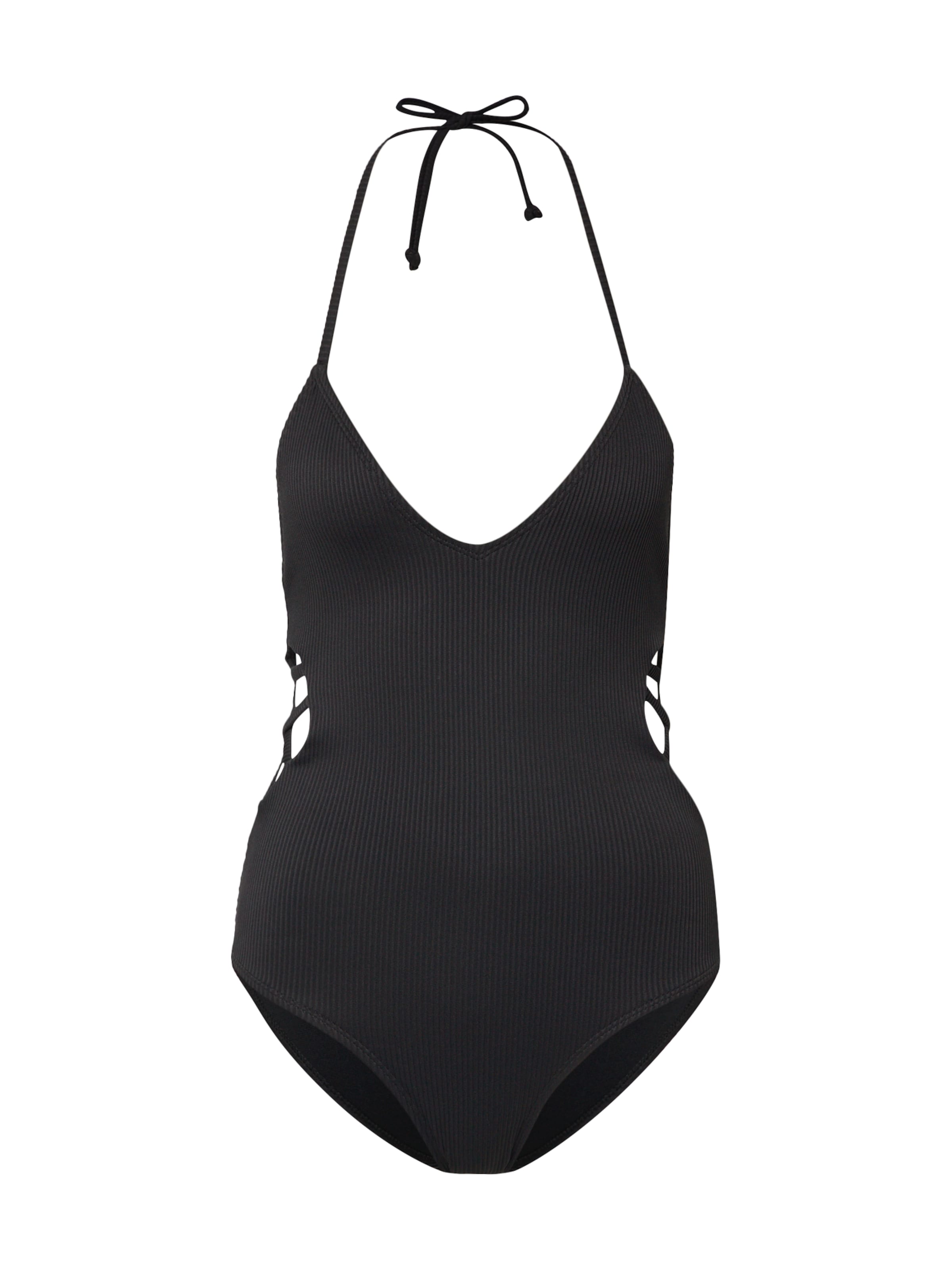 Urban Classics Regular Swimsuit in Black: front