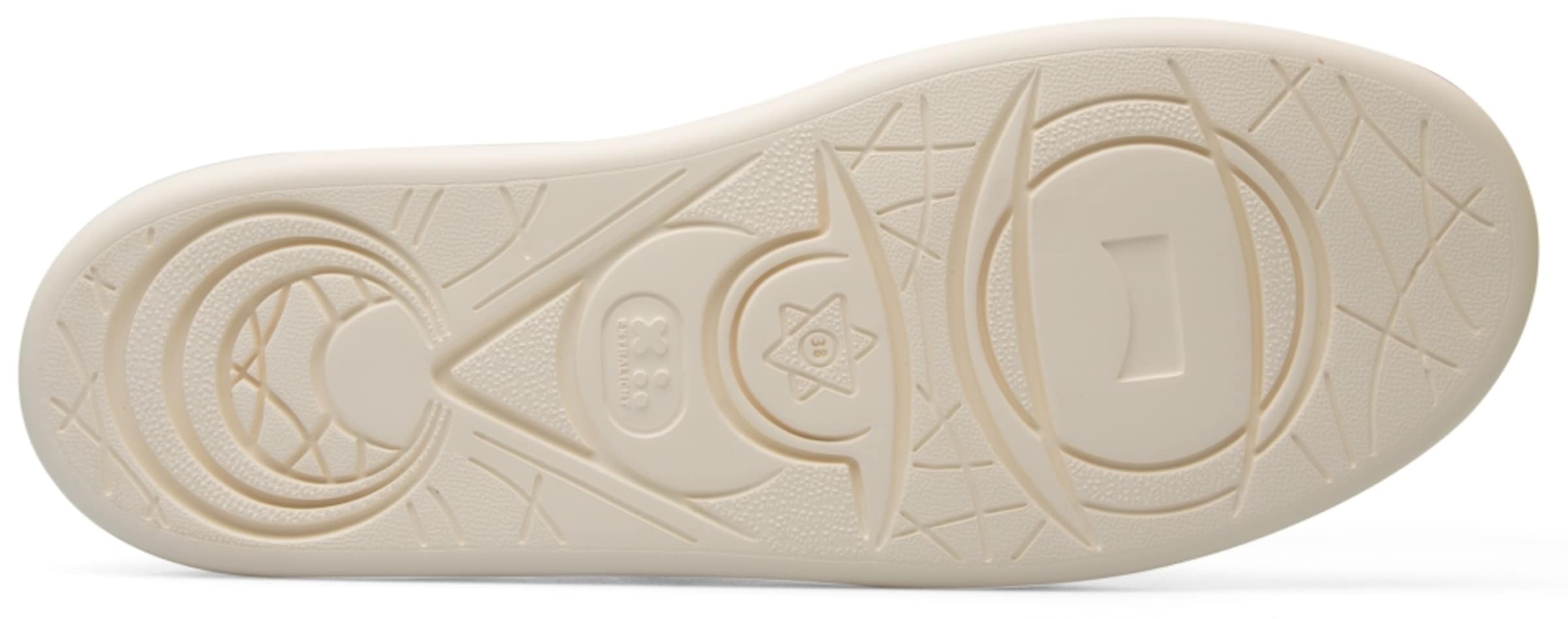 Sneaker bassa ' Courb ' di CAMPER in giallo