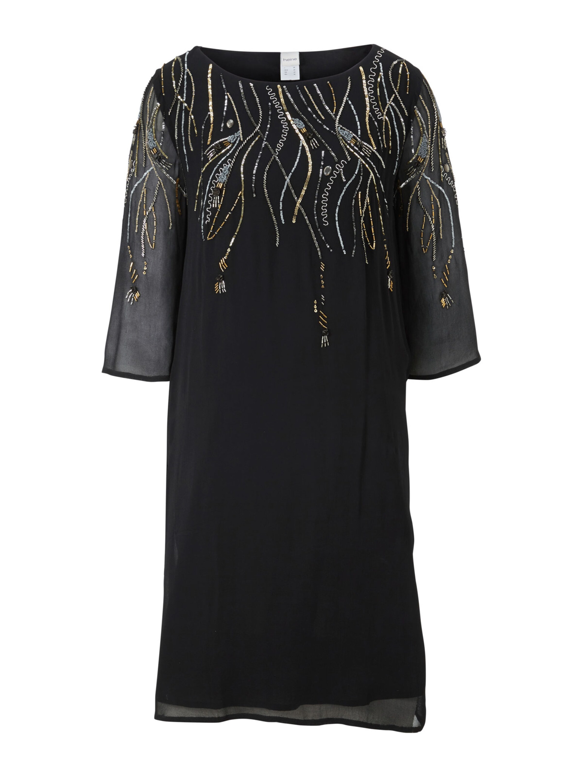 heine - Cocktailjurk in de kleur Zwart