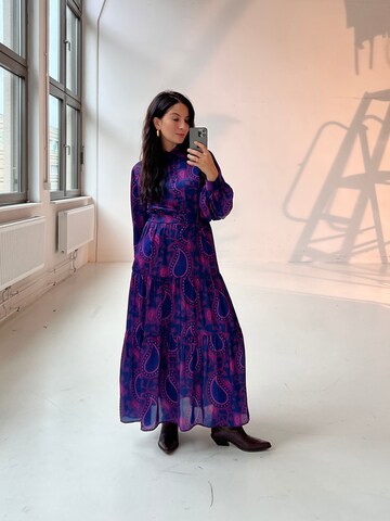 Purple Boho Dress Look