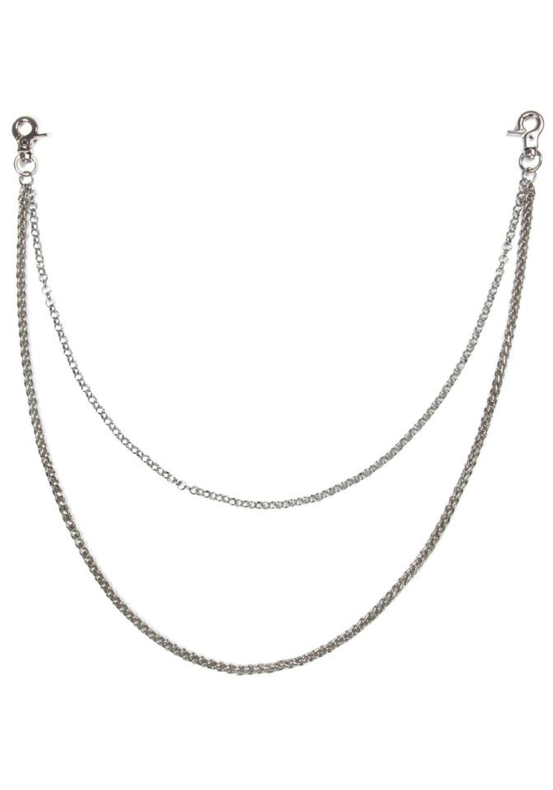 J. Jayz Necklace in Silver: front