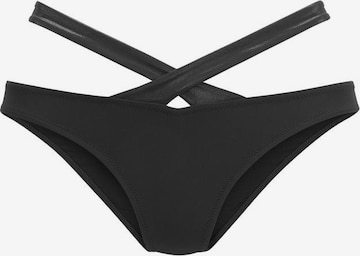 LASCANA Bikini bottom in Black: front