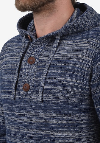 !Solid Kapuzenpullover 'MELKER' in Blau