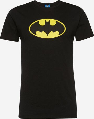 Maglietta 'Batman' di Merchcode in nero: frontale