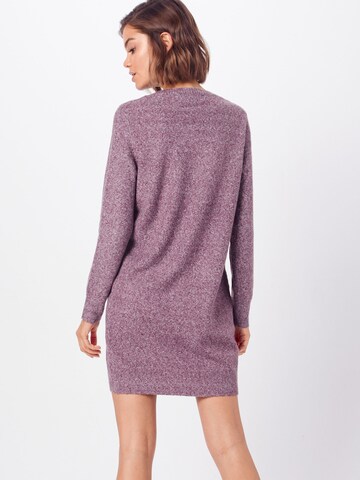 VERO MODA Pletené šaty 'VMDoffy' - Červená: zadná strana