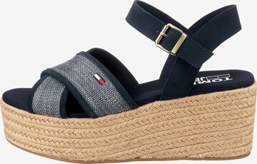 TOMMY HILFIGER Sandale in Blau