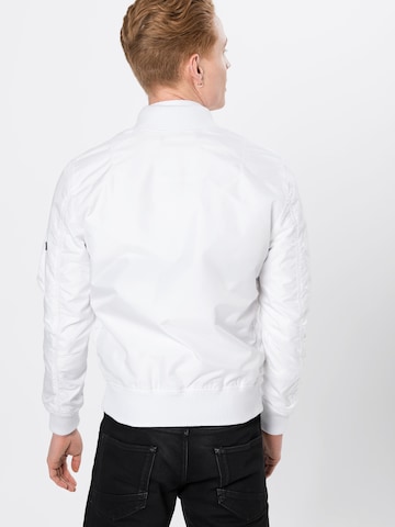 Veste mi-saison 'MA-1 TT' ALPHA INDUSTRIES en blanc : derrière