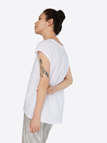 T-shirt 'NMMathilde' Noisy may en blanc