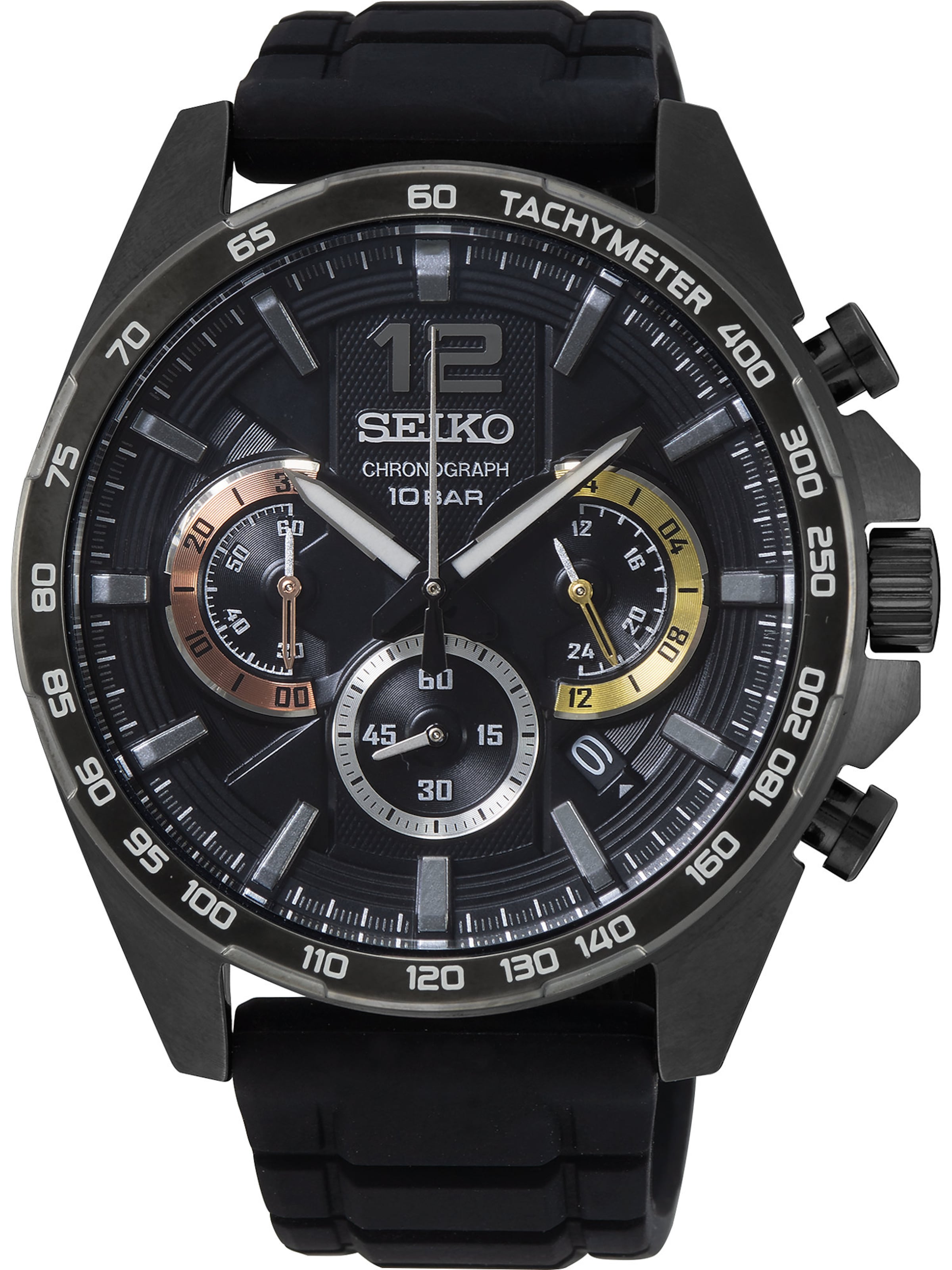 SEIKO Uhr in Blau: Vorderseite