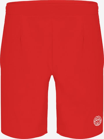 BIDI BADU Regular Workout Pants 'Henry Tech' in Red: front