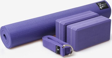 YOGISTAR.COM Mat in Purple: front