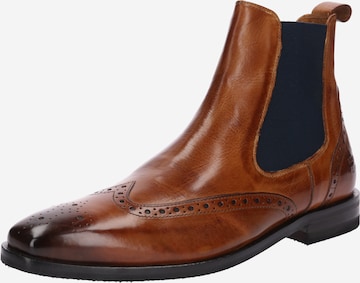 MELVIN & HAMILTON Chelsea boots 'Alex 9' in Bruin: voorkant