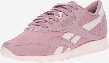 Reebok Sneakers laag 'CLASSIC' in Lila: voorkant