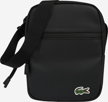 LACOSTE Crossbody Bag in Black: front