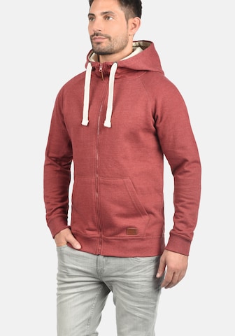 BLEND Sweatjacke 'Speedy' in Rot: Vorderseite