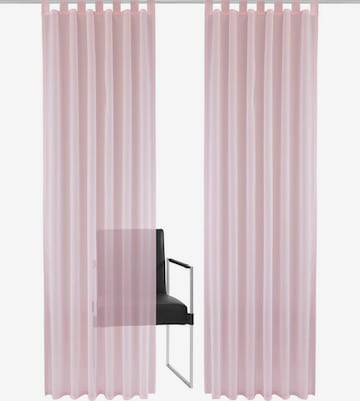 MY HOME Curtains & Drapes in Pink: front