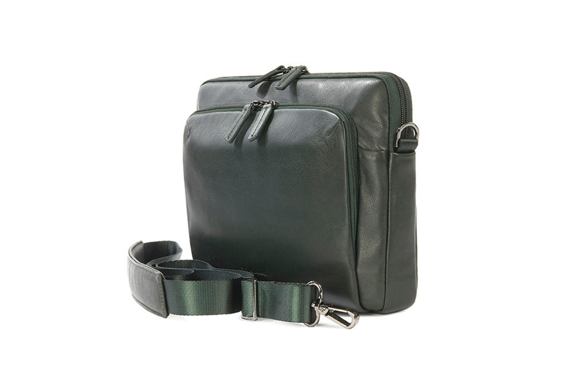 Borsa portadocumenti di TUCANO in verde: frontale