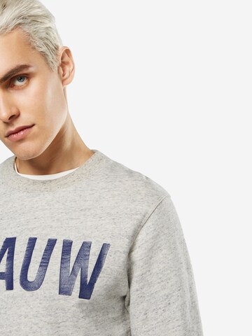 Sweat-shirt 'Ams Blauw Classic' SCOTCH & SODA en gris