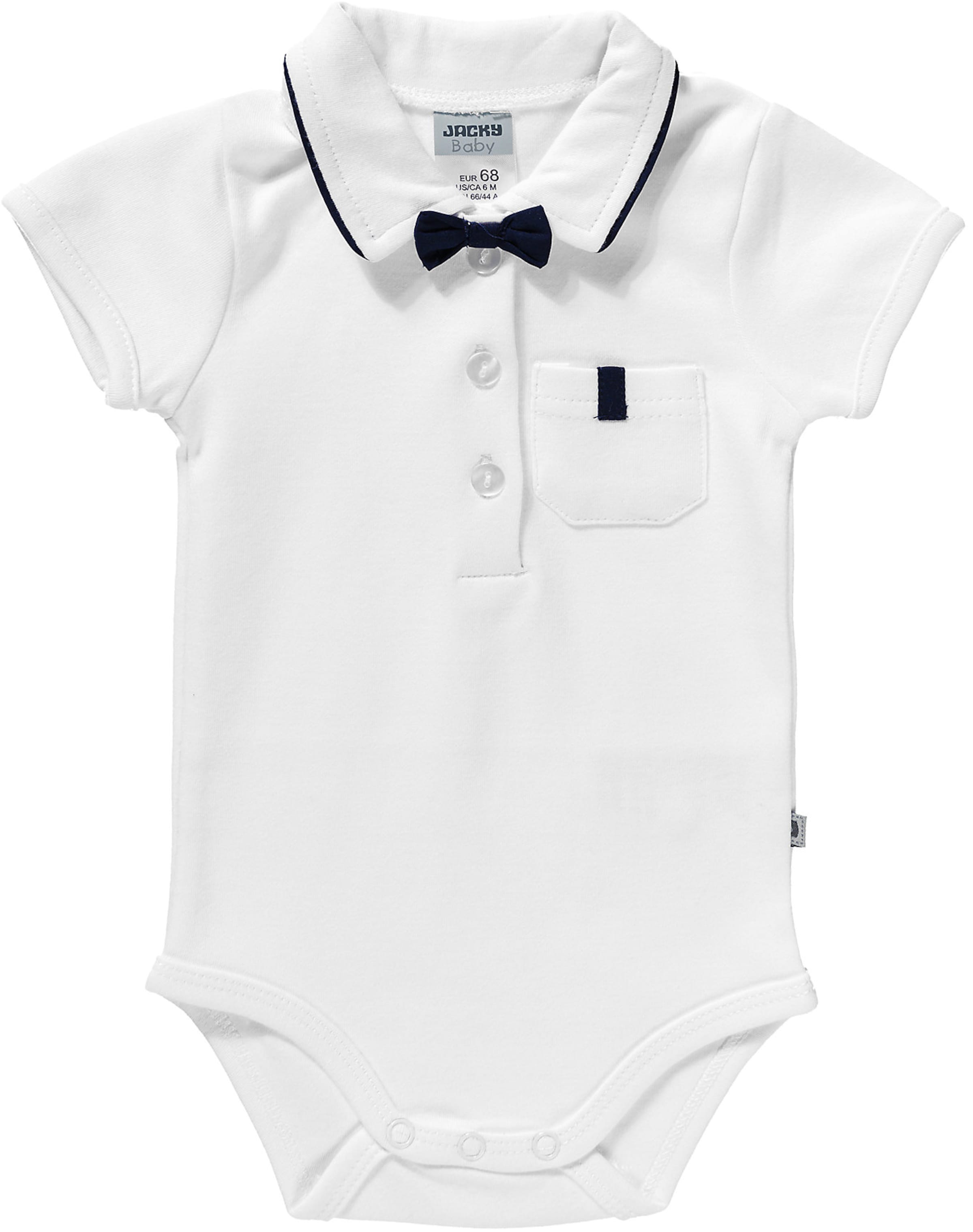 Tutina / body per bambino di JACKY in bianco: frontale