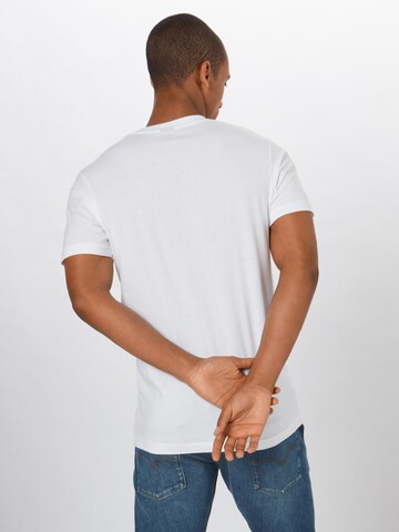 T-Shirt 'NASA' Mister Tee en blanc : derrière