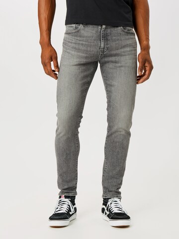 LEVI'S ® Slimfit Jeans '512™' in Grau: Vorderseite