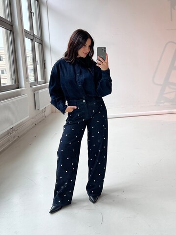 Cute Oversized Jeans Look