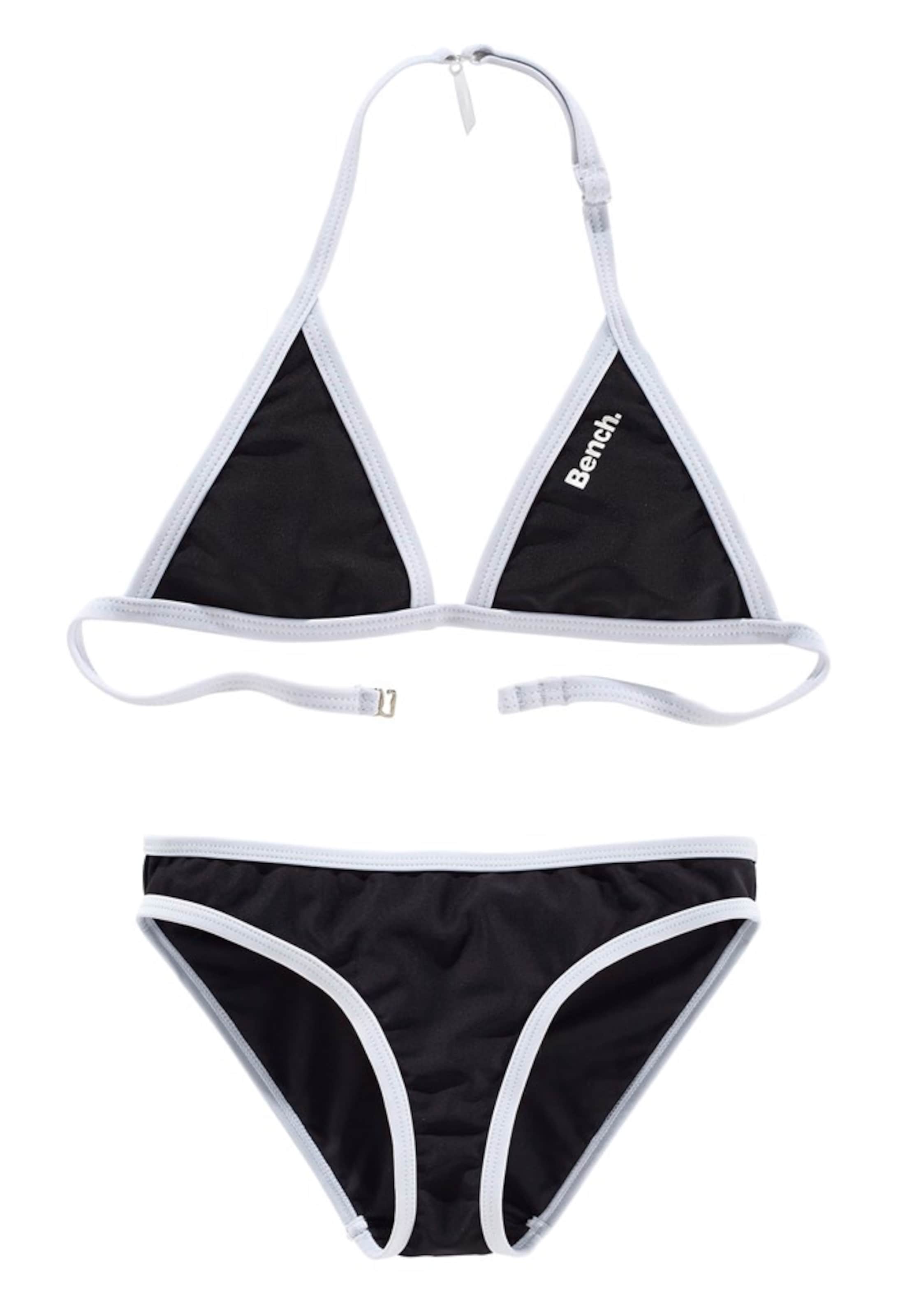 BENCH - Triángulo Bikini en negro: frente