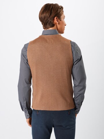 OLYMP Bodywarmer in Beige: terug