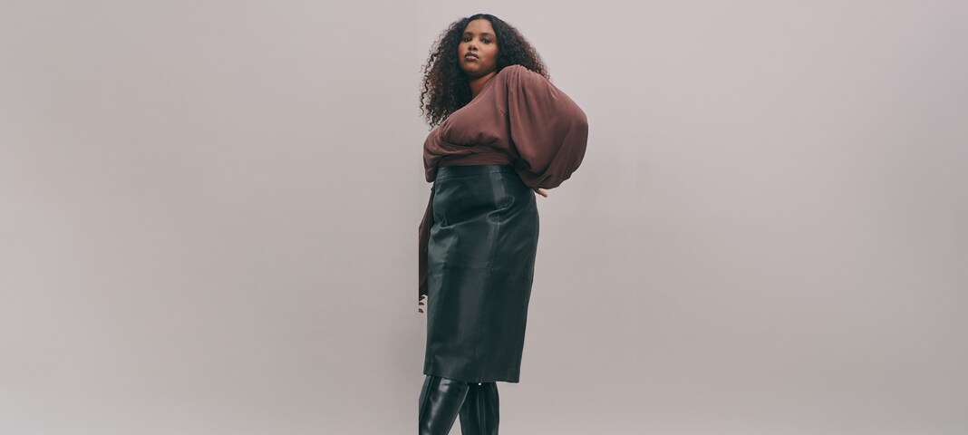 Skirts for curvy women