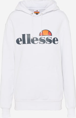 ELLESSE Sweatshirt 'Torices' in Wit: voorkant