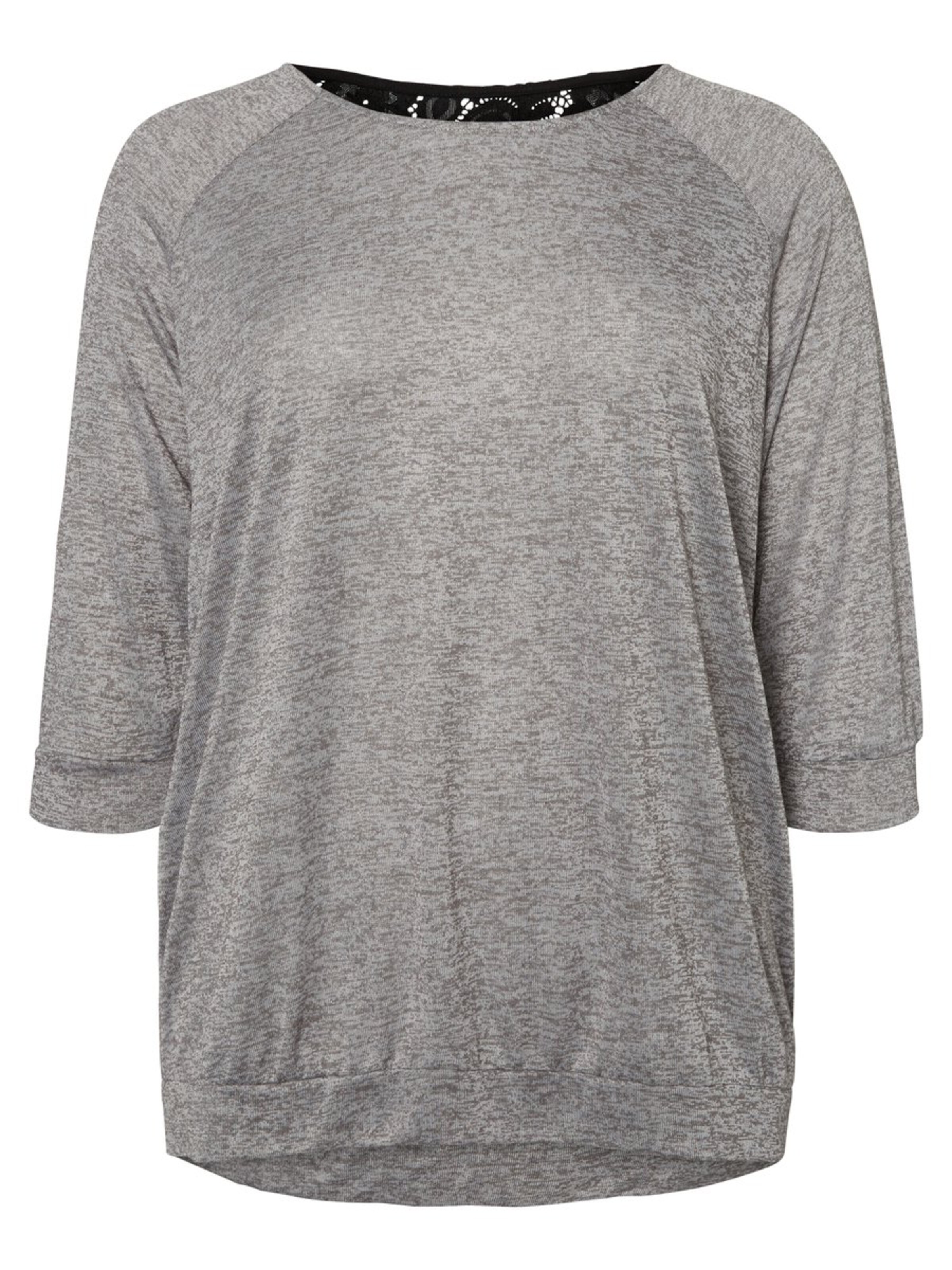 Junarose - Shirt in de kleur Grijs gemêleerd