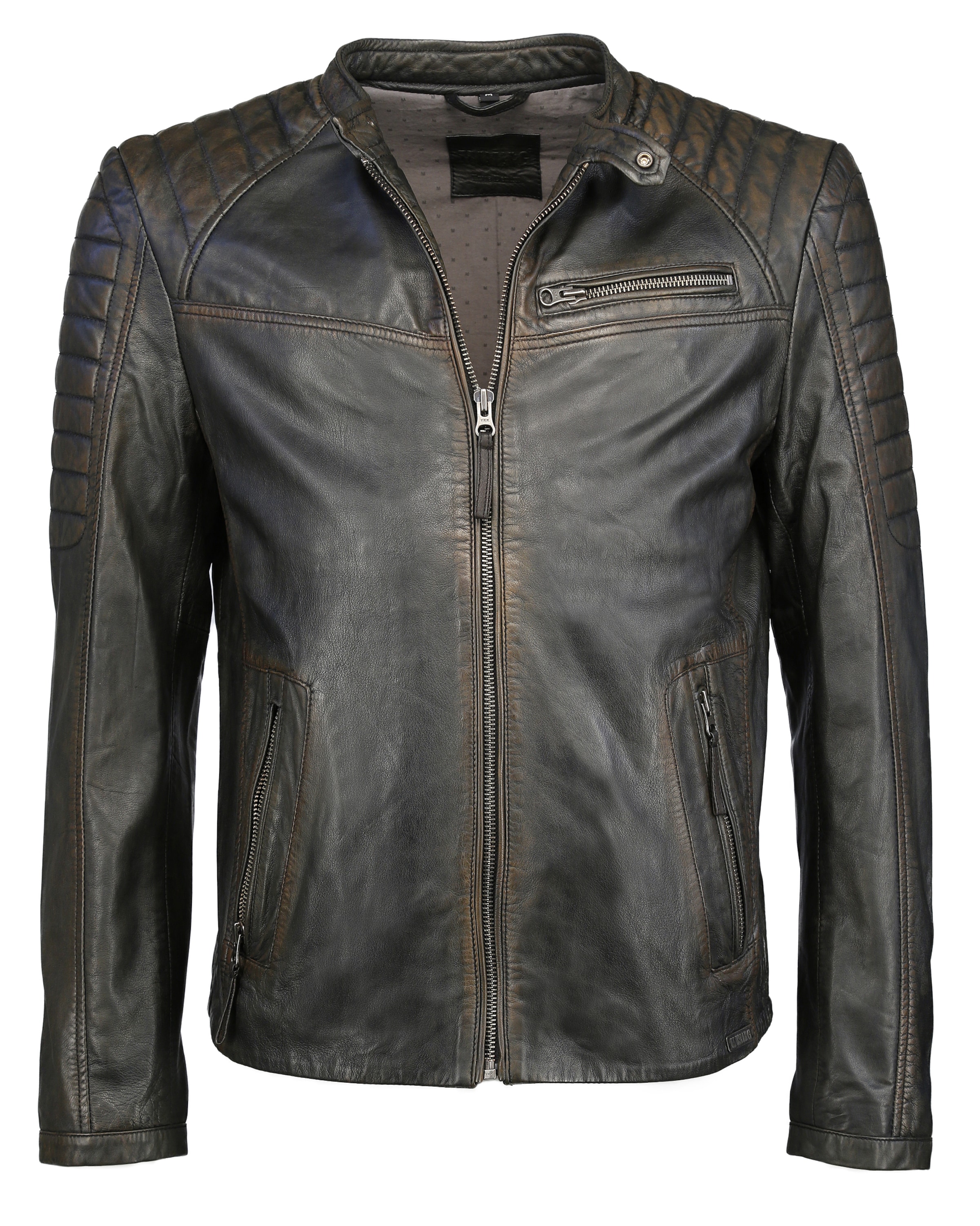 MUSTANG Tussenjas 'Denis' in Bruin: voorkant