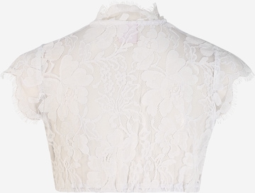 SPIETH & WENSKY Klederdracht blouse 'Grimaldi' in Wit