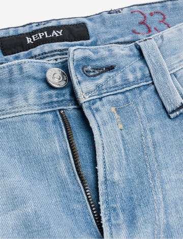 REPLAY Slimfit Jeans 'Anbass' i blå