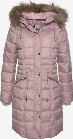 KangaROOS Winter Coat in Pink: front
