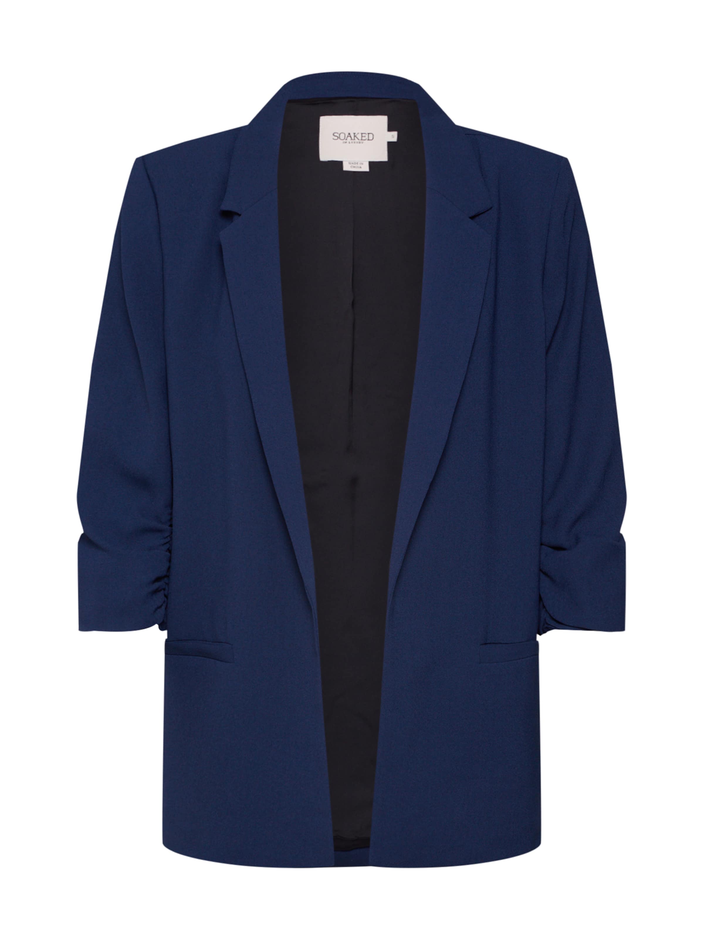 SOAKED IN LUXURY Blazer 'Shirley' in Blue: front