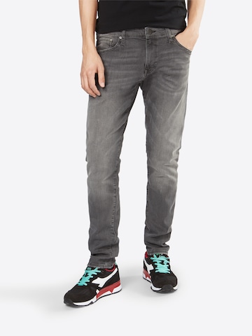 Coupe slim Jean 'James' Mavi en gris