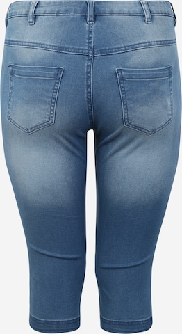 Zizzi Regular Jeans 'Emily' in Blauw: terug