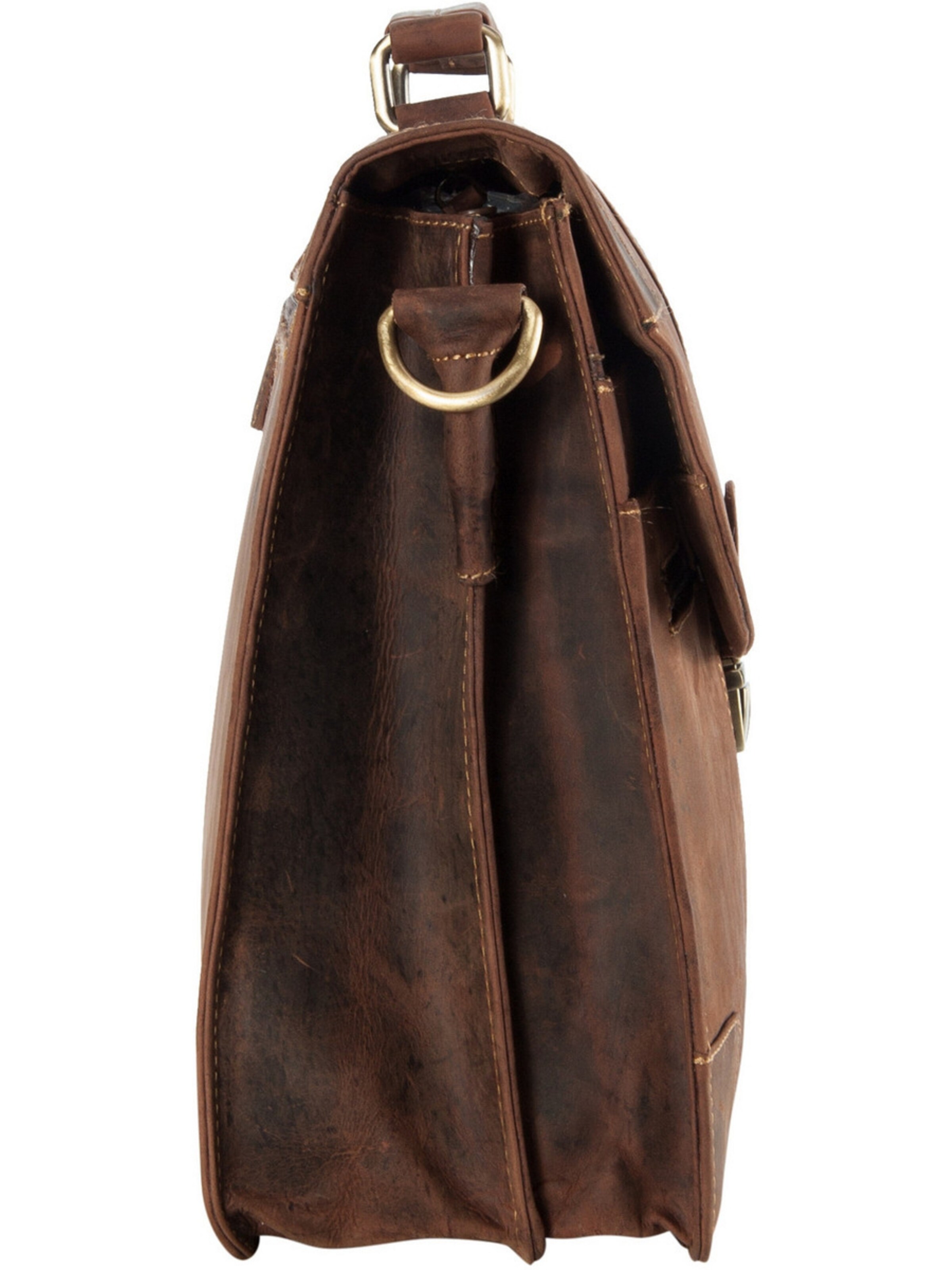 Porte-documents GREENBURRY en marron